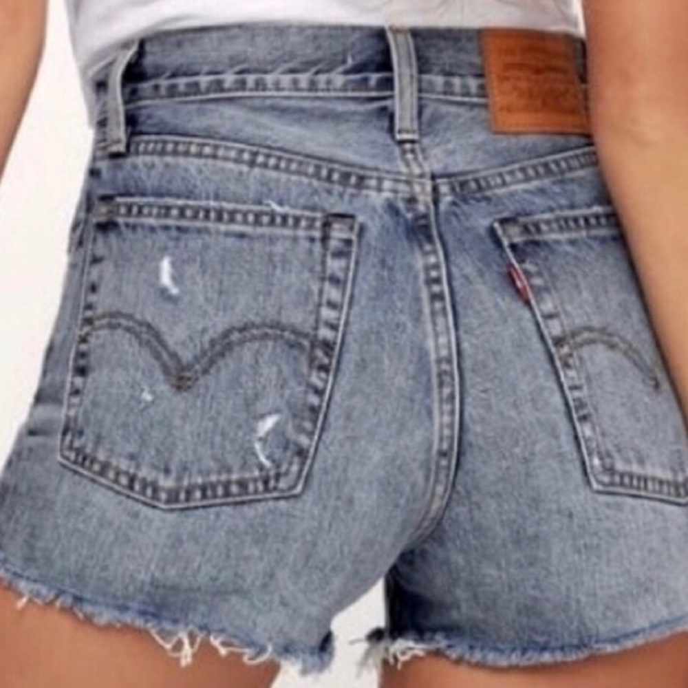 Levi's Blue Jean Shorts for Women